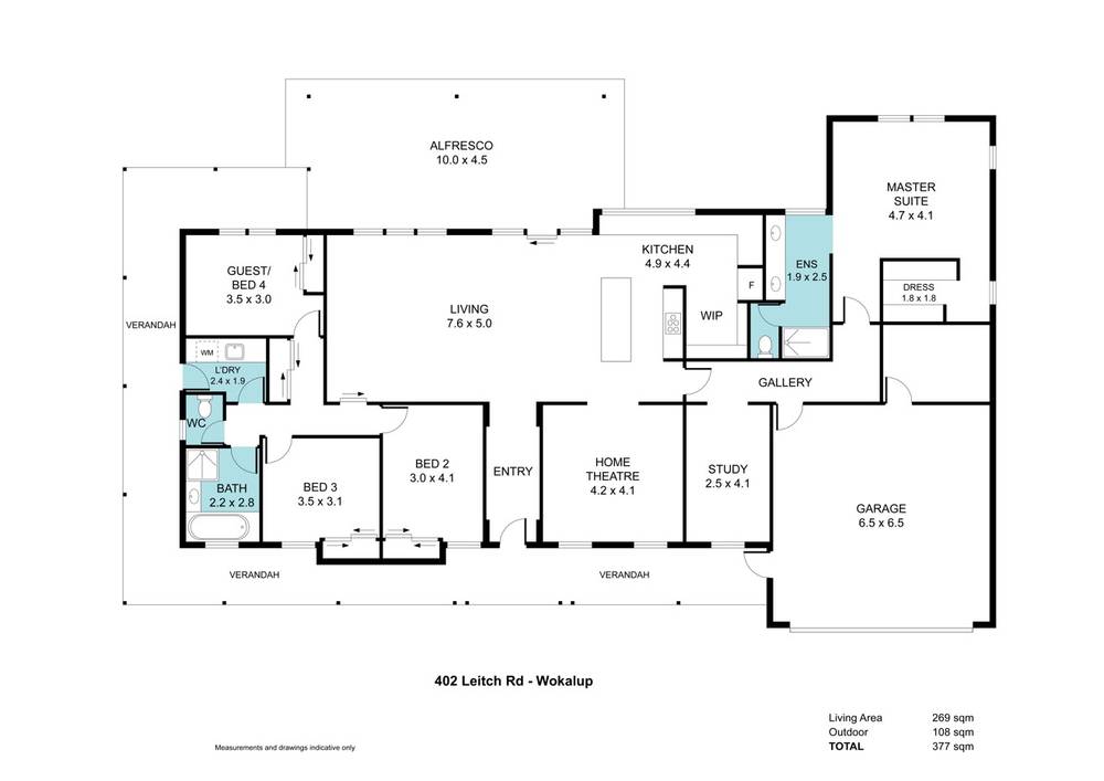 402 Leitch Road, WOKALUP, WA 6221