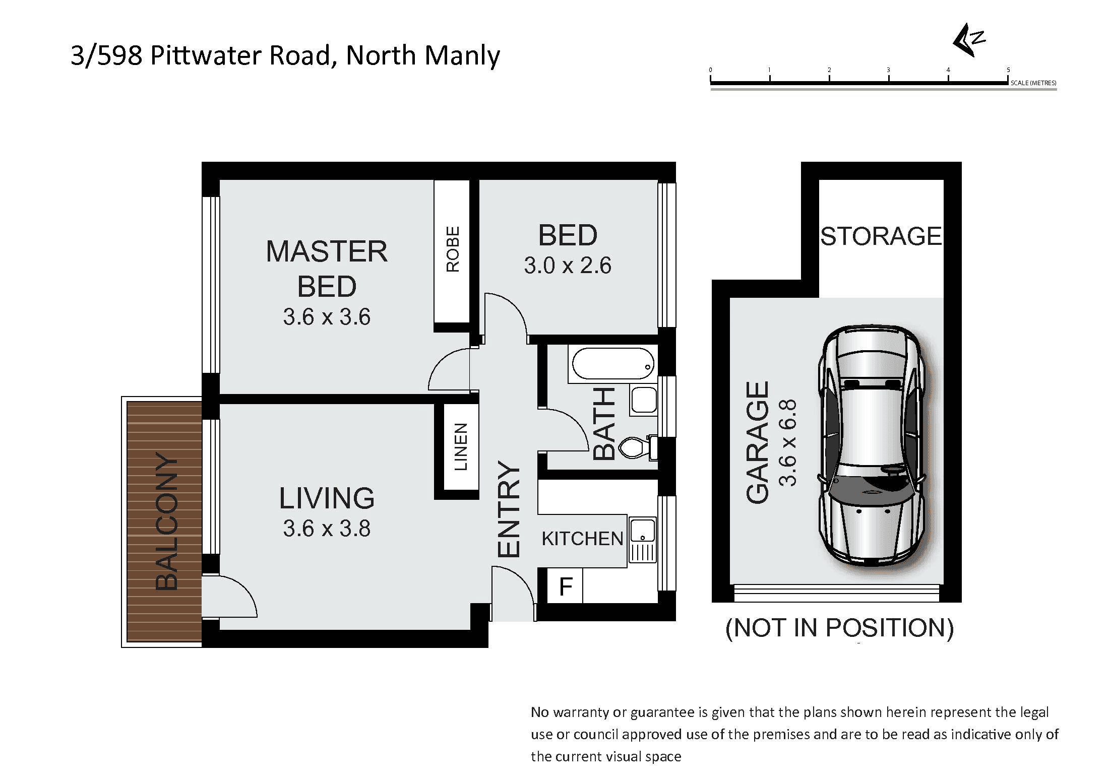 3/598 Pittwater Road, North Manly, NSW 2100