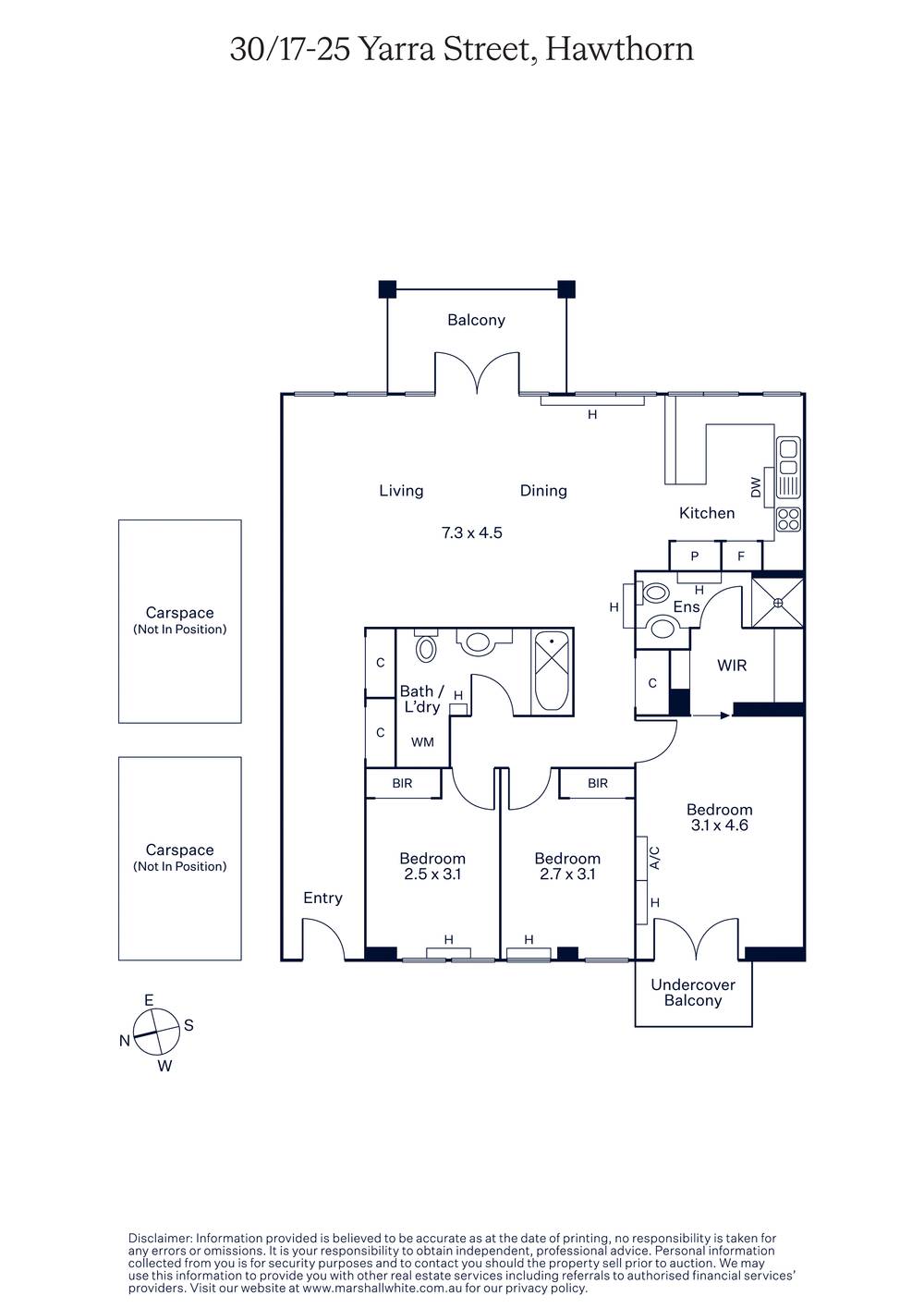 30/17-25 Yarra Street, Hawthorn, VIC 3122