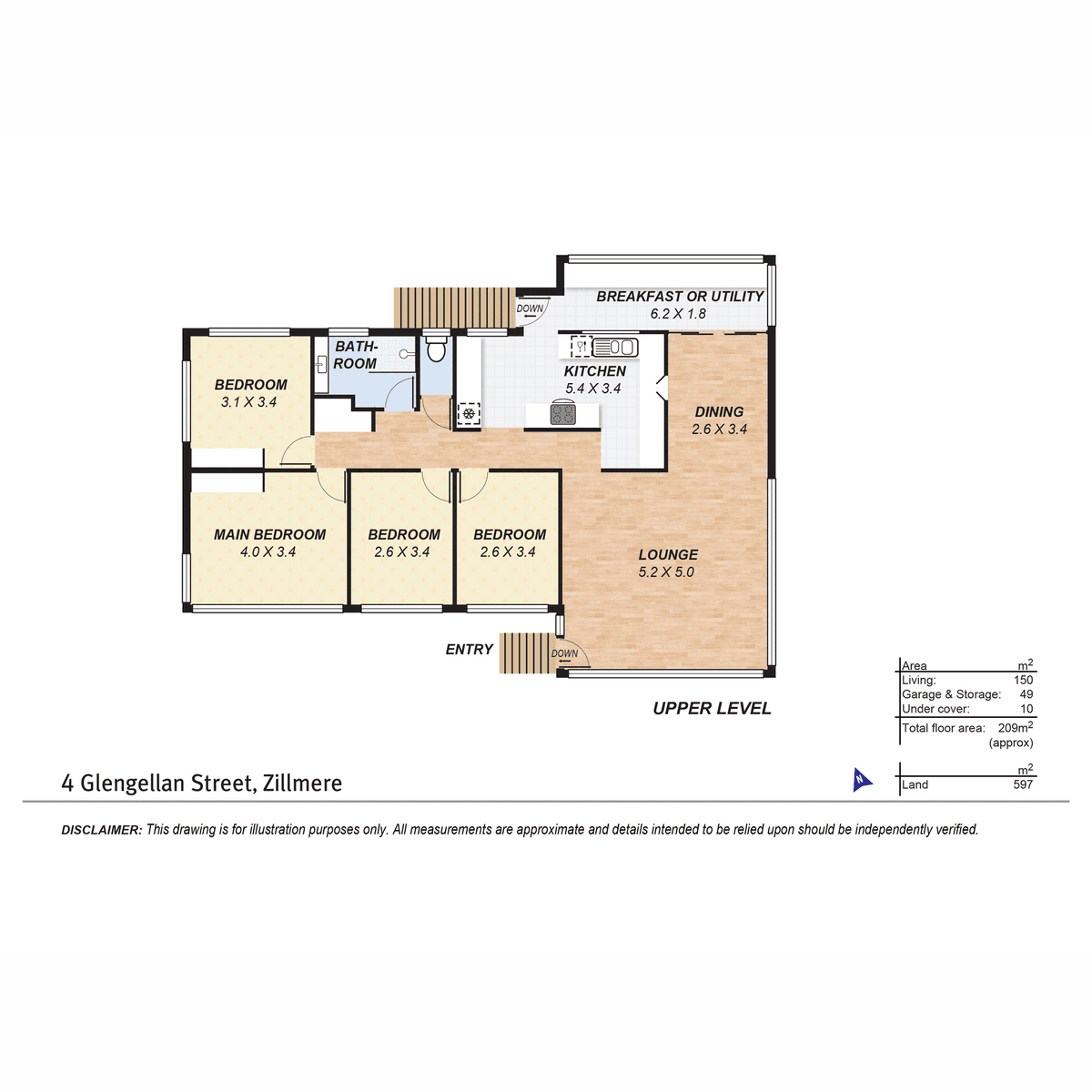 4 Glengellan Street, Zillmere, QLD 4034