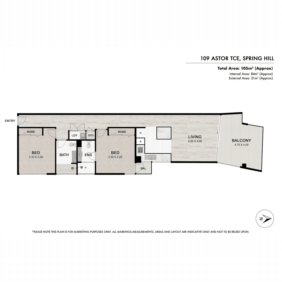 301/109 Astor Terrace, Spring Hill, QLD 4000