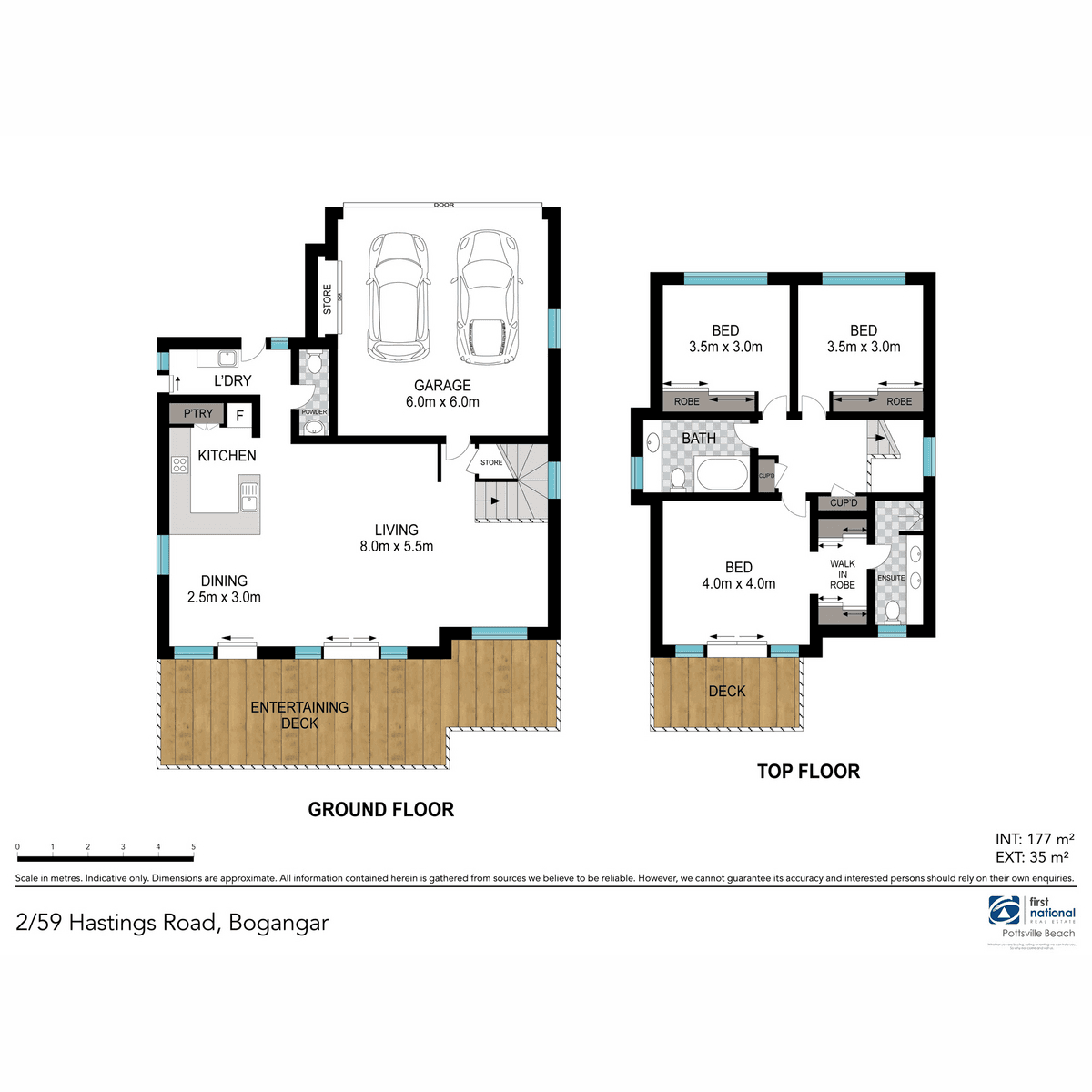 2/59 Hastings Road, Bogangar, NSW 2488