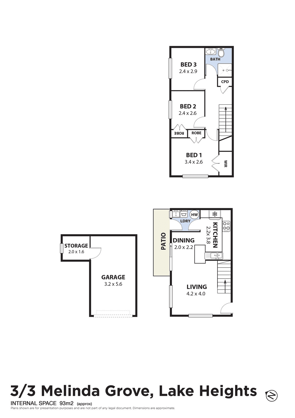 3/3 Melinda Grove, LAKE HEIGHTS, NSW 2502