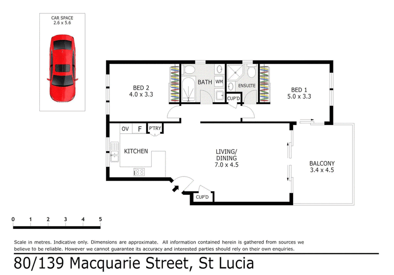 80/139 Macquarie Street, ST LUCIA, QLD 4067