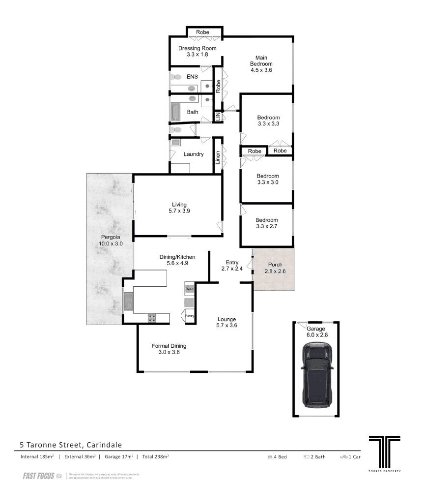 5 Taronne Street, Carindale, QLD 4152