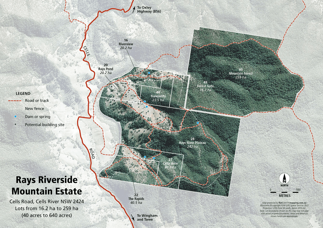 Rays Riverside Est, Cells Road, CELLS RIVER, NSW 2424