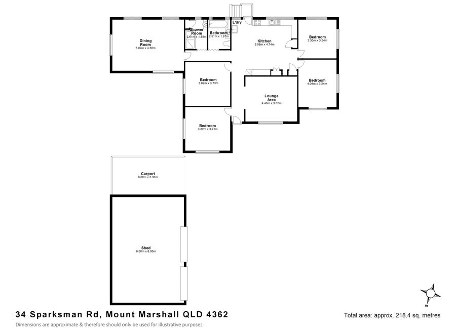 34 Sparksman Road, MOUNT MARSHALL, QLD 4362