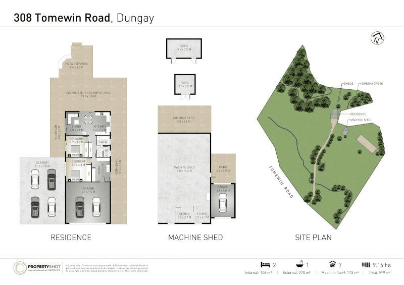 308 Tomewin Road, DUNGAY, NSW 2484