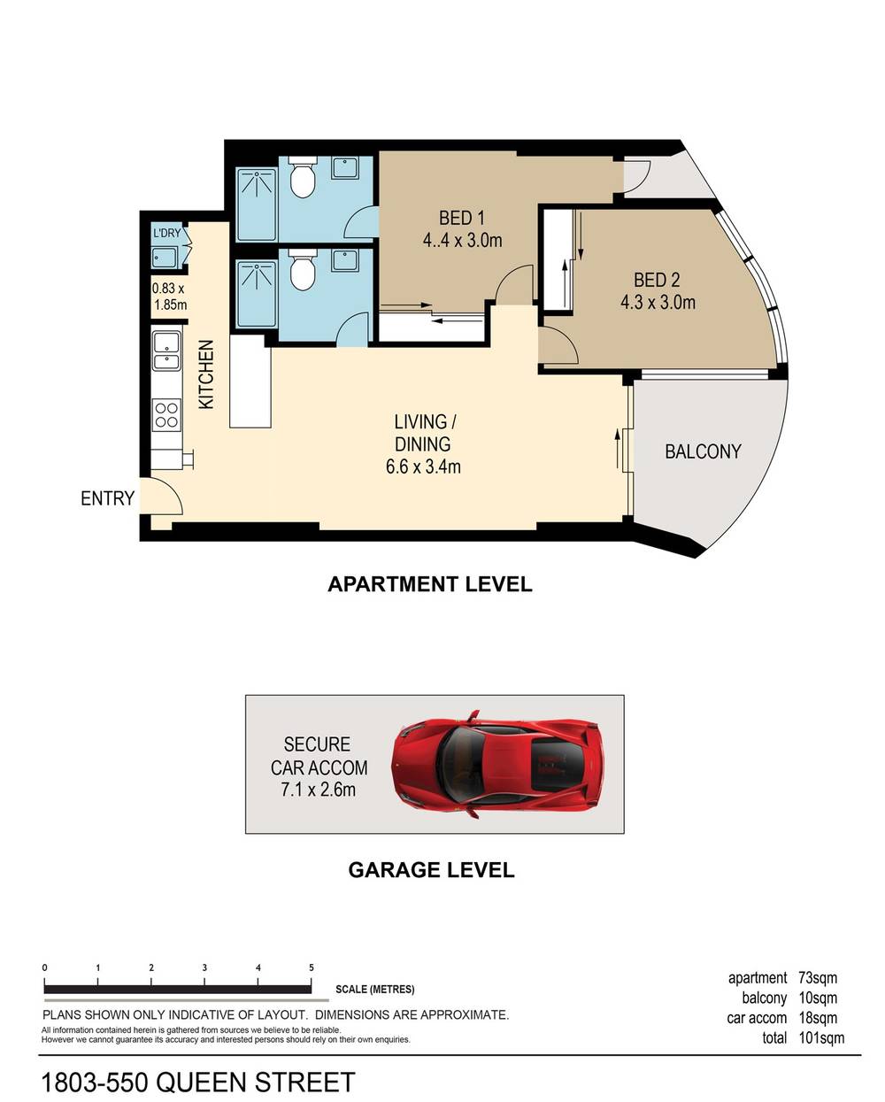1803/550 Queen Street, BRISBANE CITY, QLD 4000