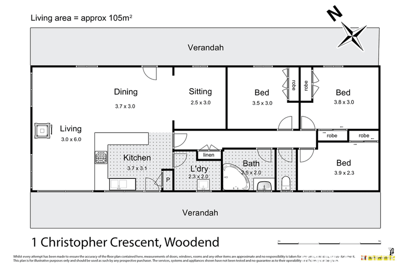 1 Christopher Crescent, WOODEND, VIC 3442