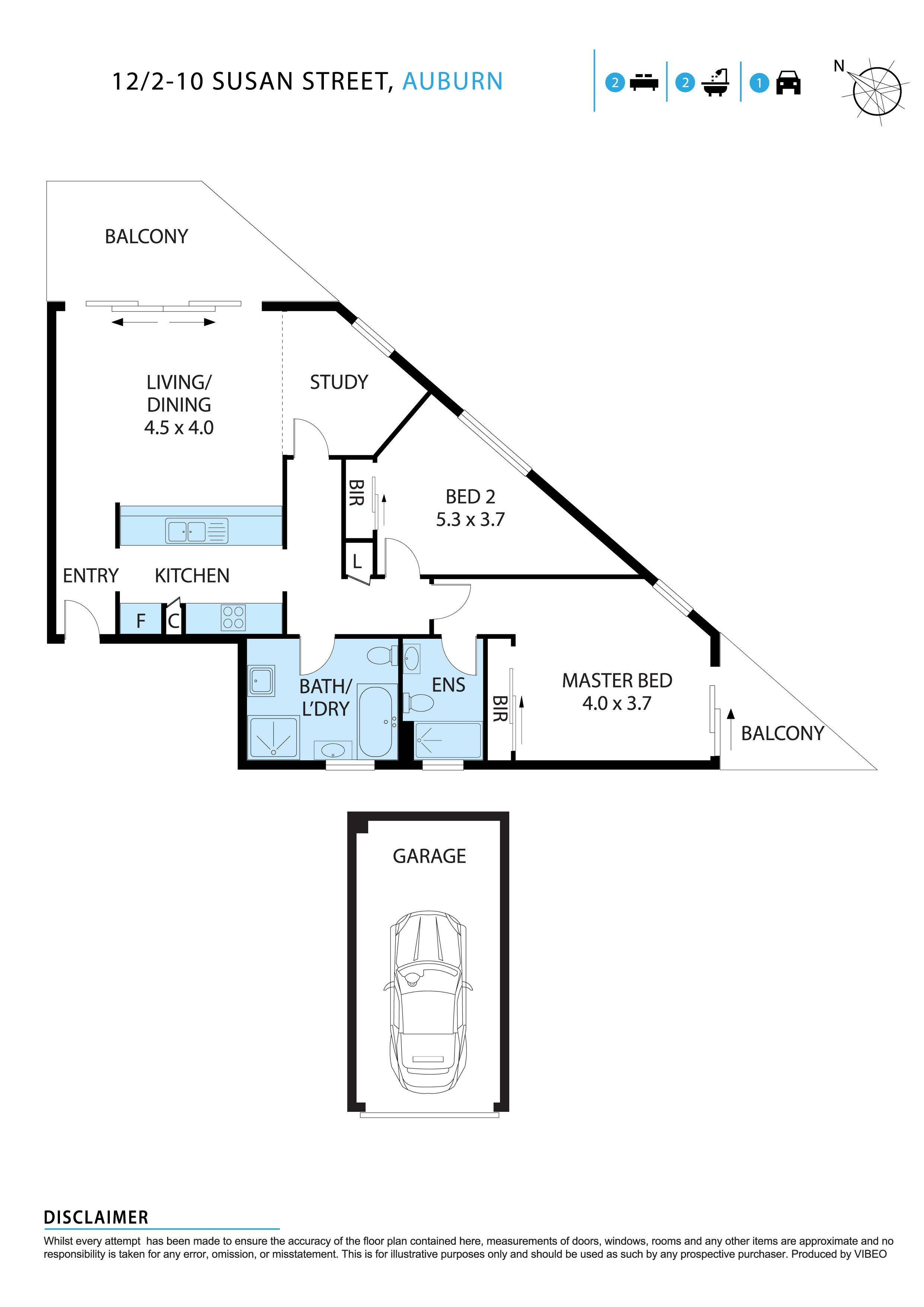 12/2-10 Susan Street, Auburn, NSW 2144