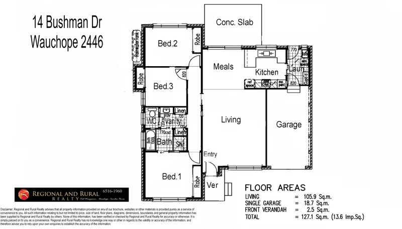 14 Bushman Drive, WAUCHOPE, NSW 2446