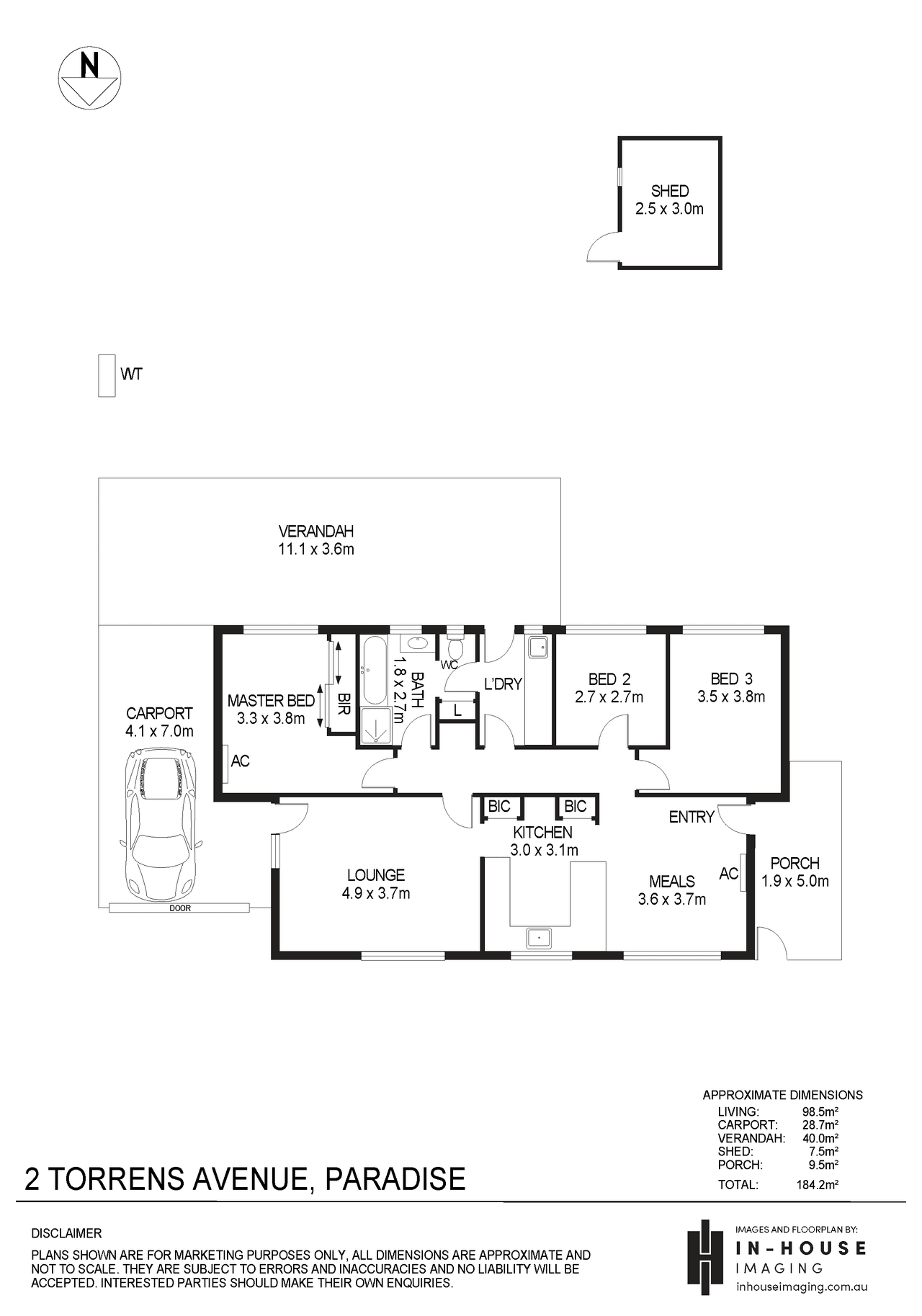 2 Torrens Ave, PARADISE, SA 5075