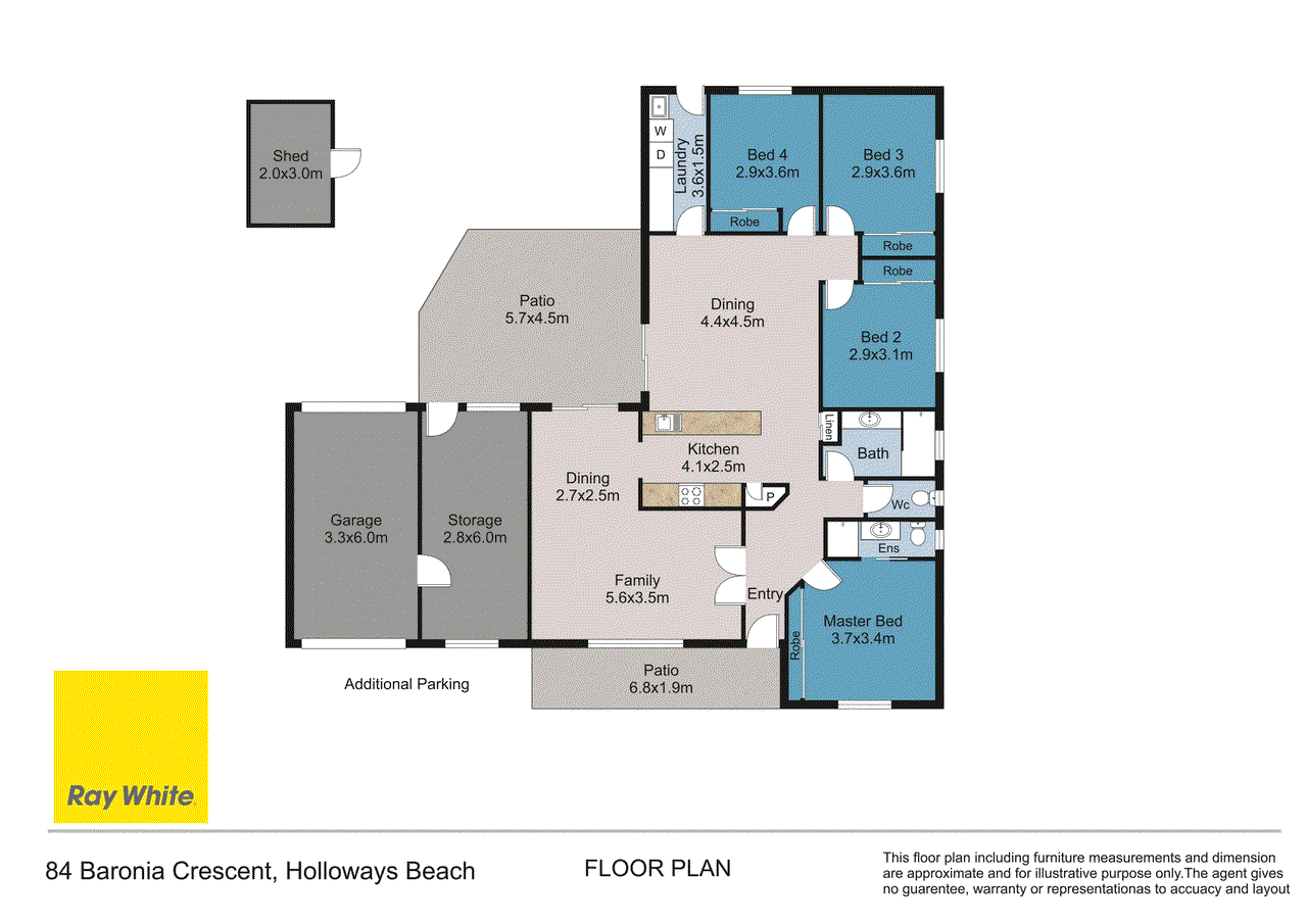 84 Baronia Crescent, HOLLOWAYS BEACH, QLD 4878