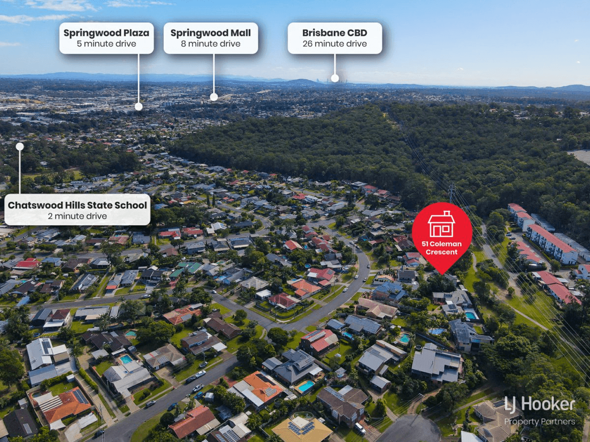 51 Coleman Crescent, SPRINGWOOD, QLD 4127