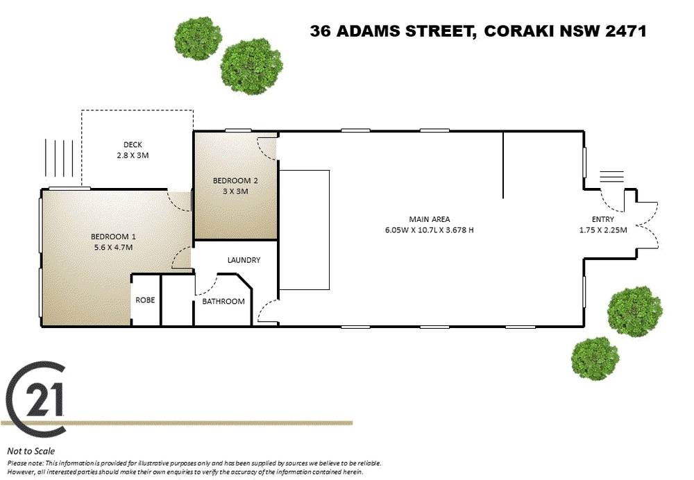 36 Adams Street, Coraki, NSW 2471