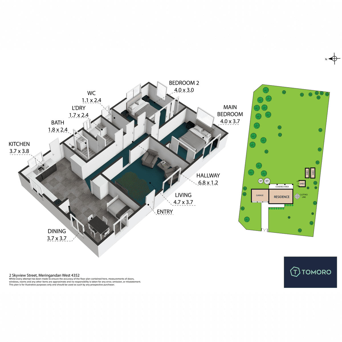 2 Skyview Street, Meringandan West, QLD 4352