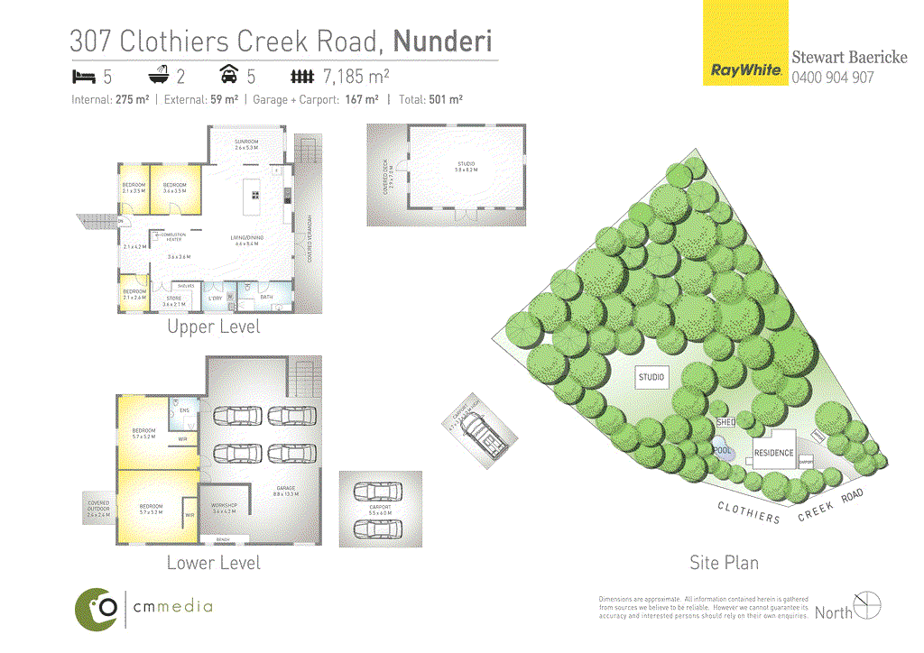 307 Clothiers Creek Road, NUNDERI, NSW 2484