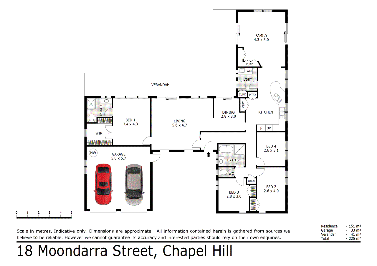 18 Moondarra Street, CHAPEL HILL, QLD 4069