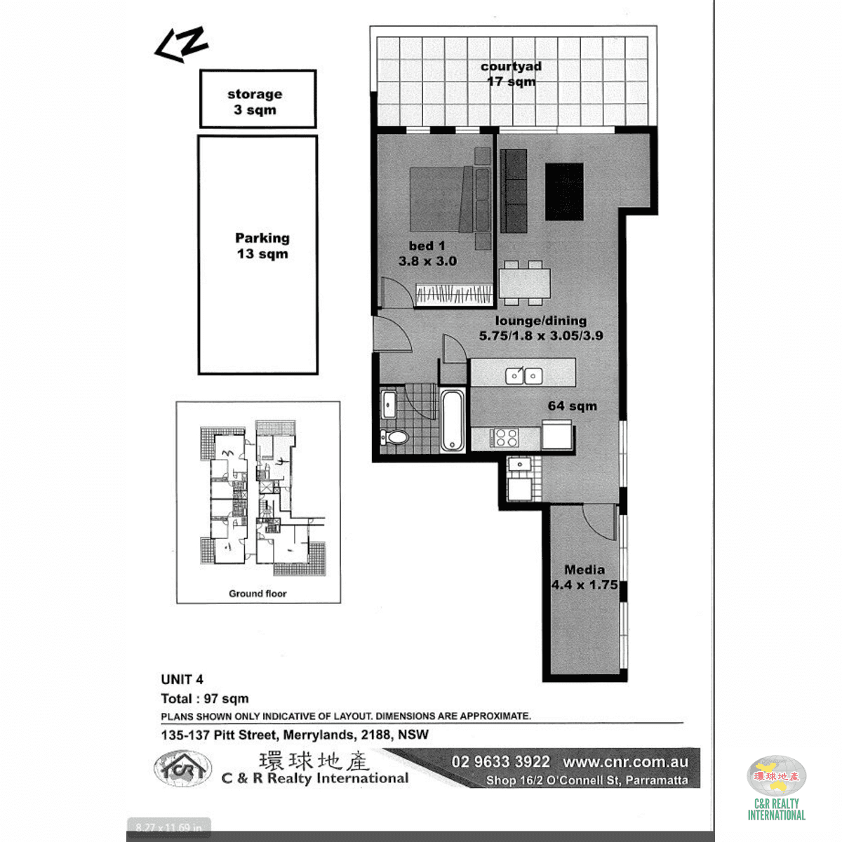 4/135-137 Pitt Street, MERRYLANDS, NSW 2160