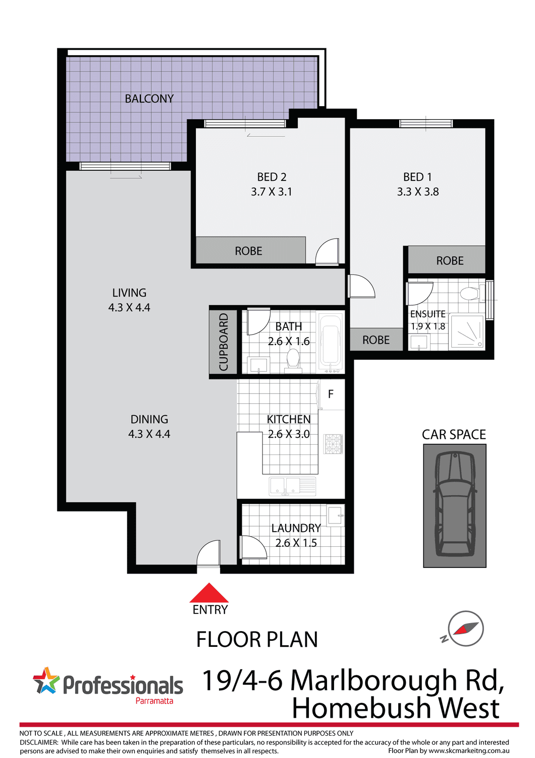 19/4-6 Marlborough Road, Homebush West, NSW 2140