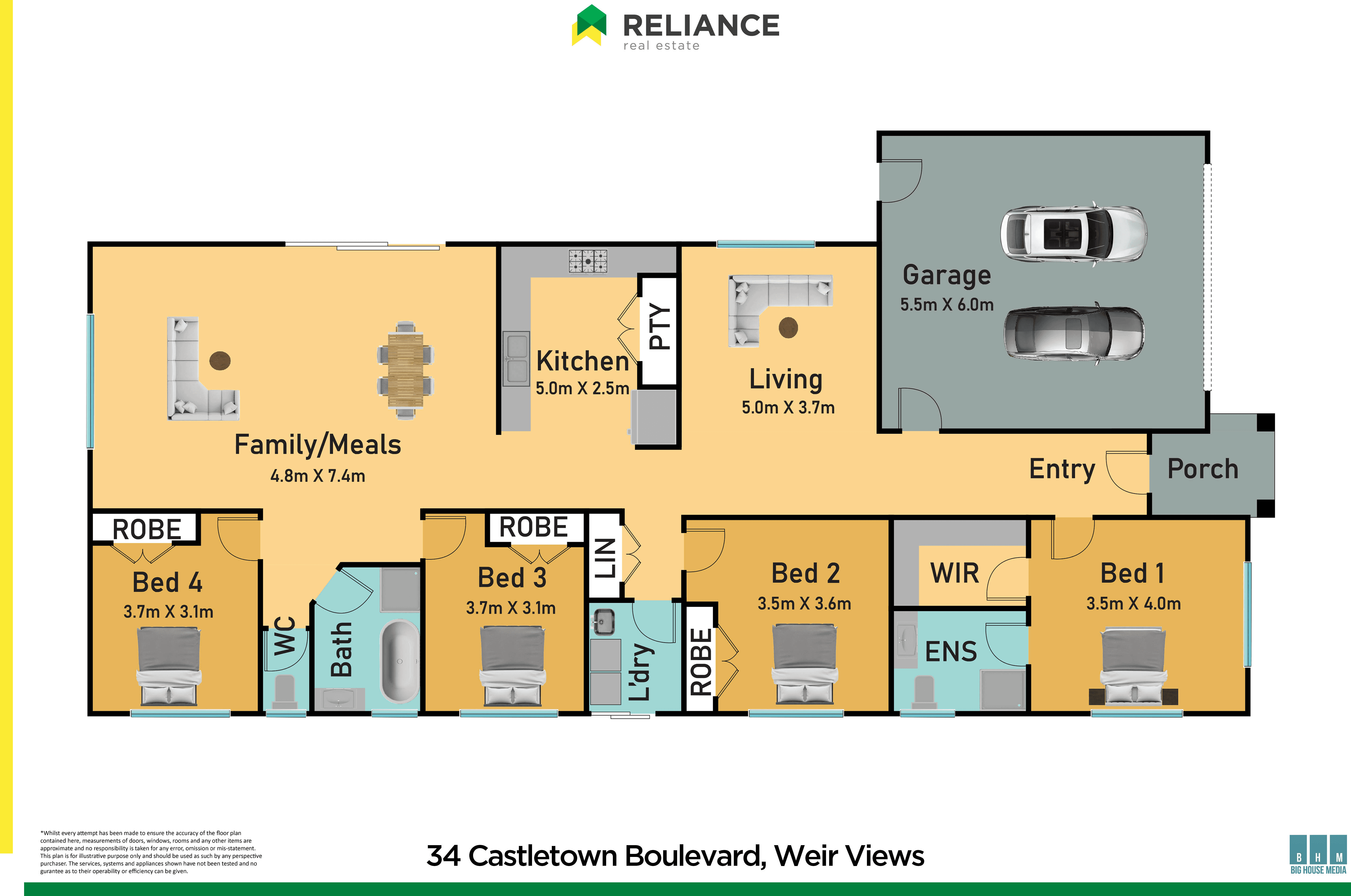 34 Castletown Boulevard, Weir Views, VIC 3338