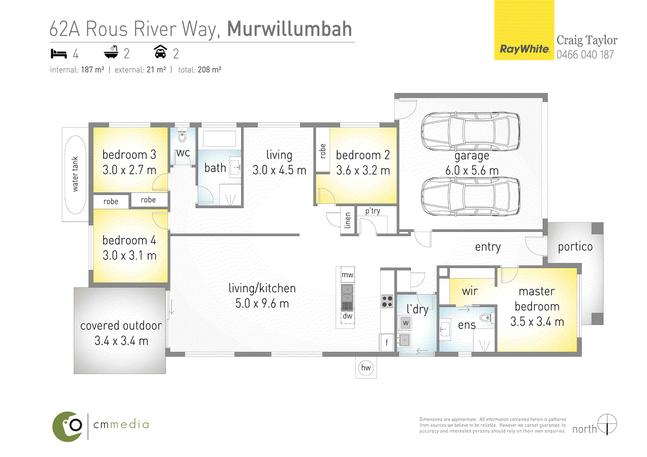 62a Rous River Way, MURWILLUMBAH, NSW 2484