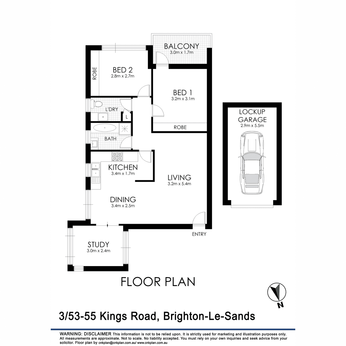 3/53-55 Kings Road, Brighton-Le-Sands, NSW 2216
