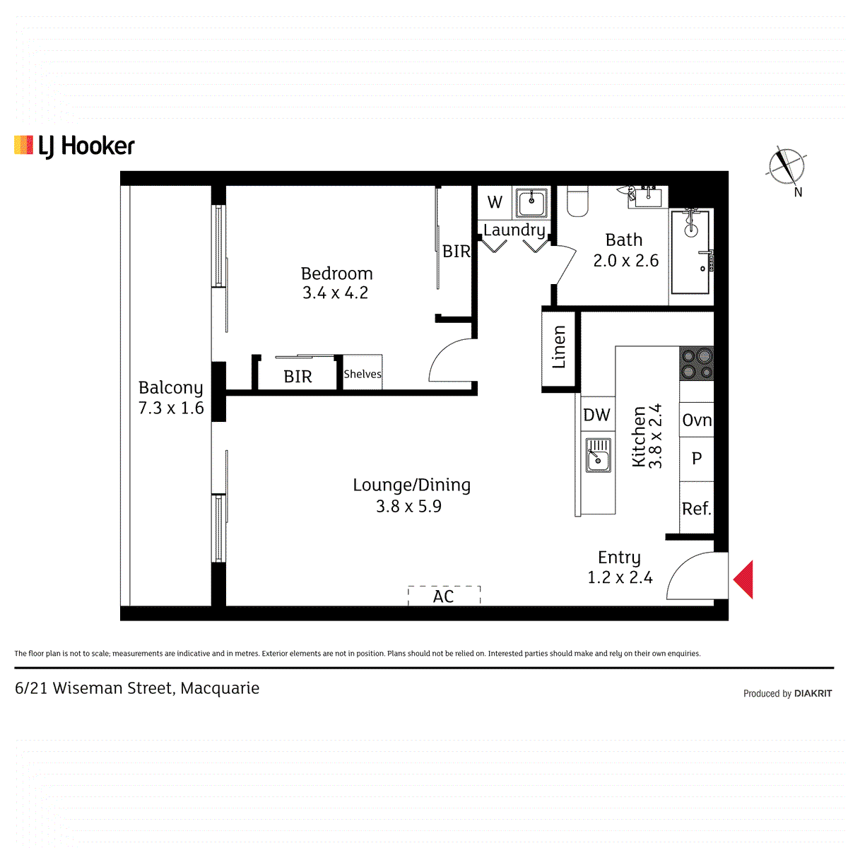 6/21 Wiseman Street, MACQUARIE, ACT 2614