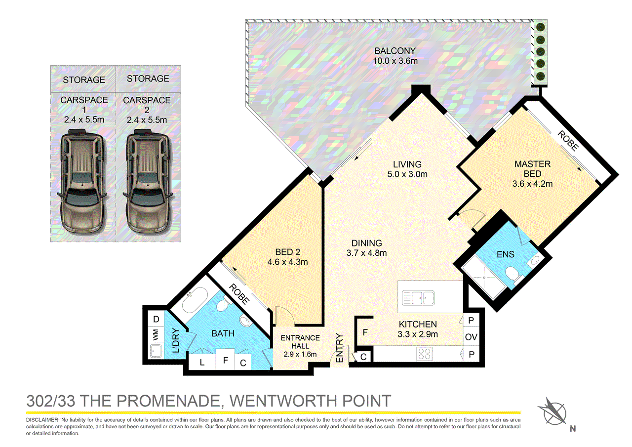 302/33 The Promenade, WENTWORTH POINT, NSW 2127