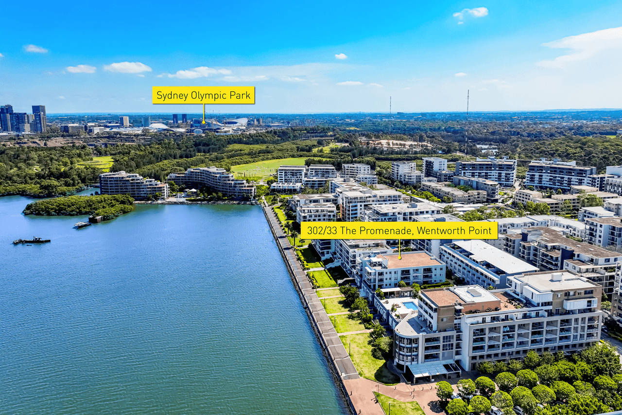 302/33 The Promenade, WENTWORTH POINT, NSW 2127