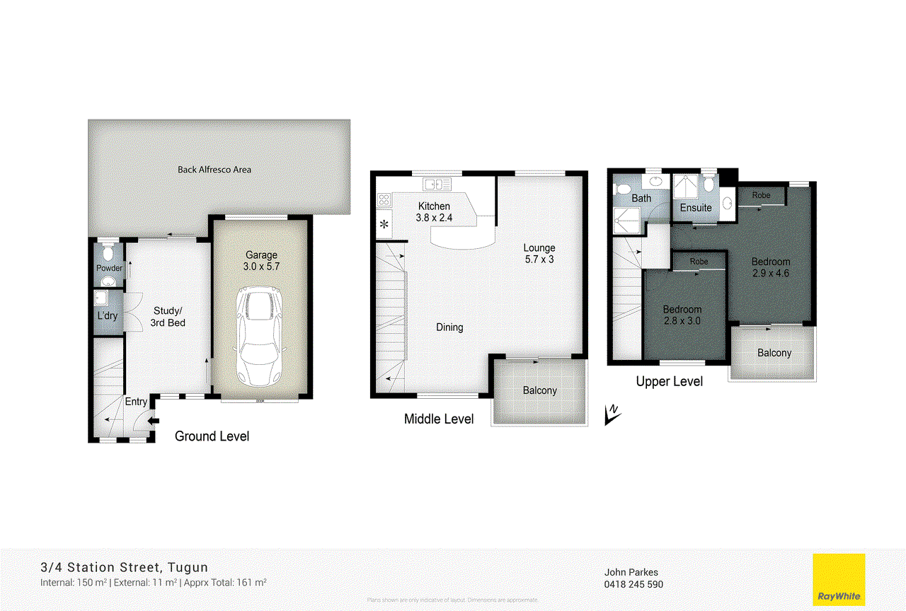 3/4 Station Street, TUGUN, QLD 4224