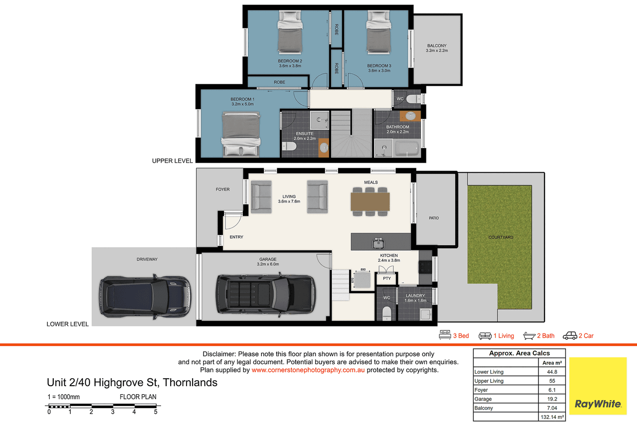 2/40 Highgrove Street, THORNLANDS, QLD 4164