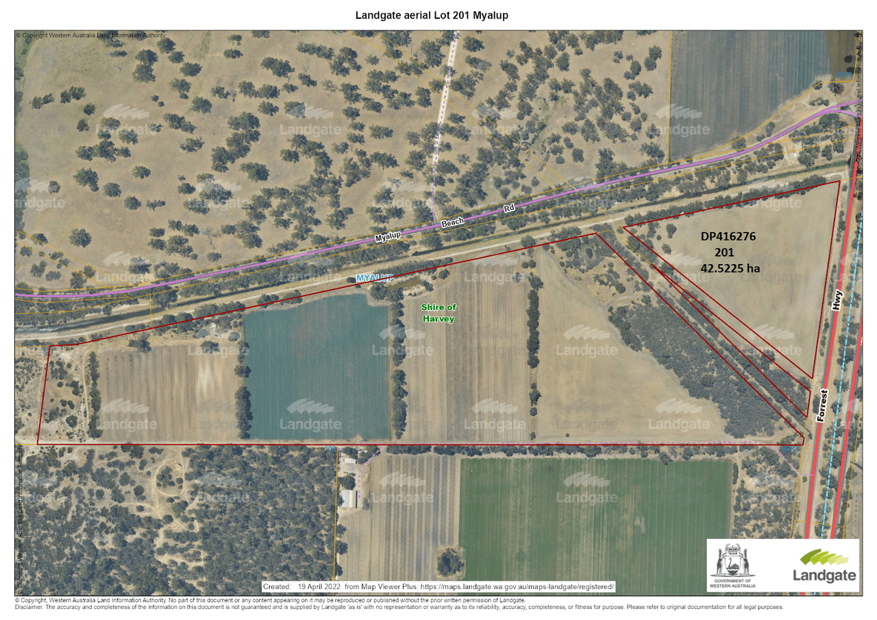 Lot 201 Forrest Highway, MYALUP, WA 6220