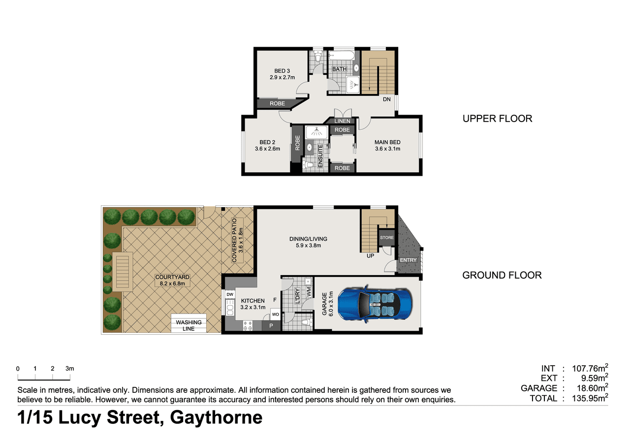 1/15 Lucy Street, GAYTHORNE, QLD 4051