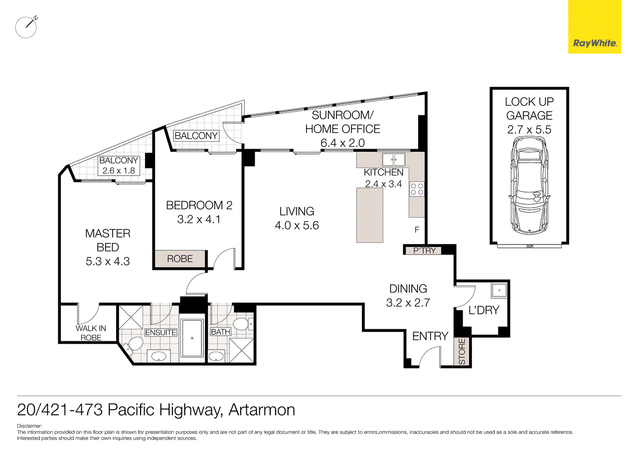 20/421-473 Pacific Highway, ARTARMON, NSW 2064