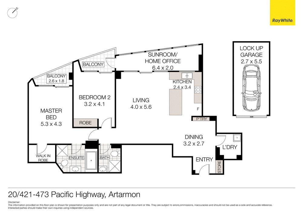 20/421-473 Pacific Highway, ARTARMON, NSW 2064