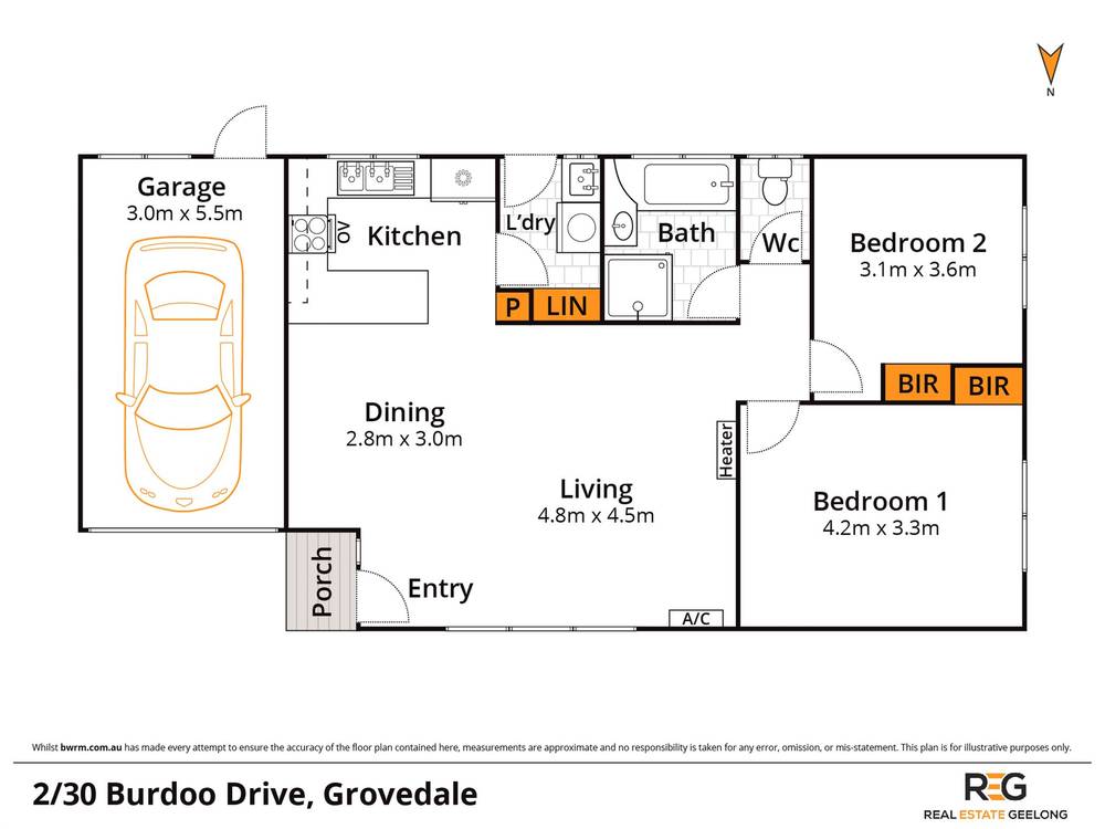 2/30 Burdoo Drive, GROVEDALE, VIC 3216