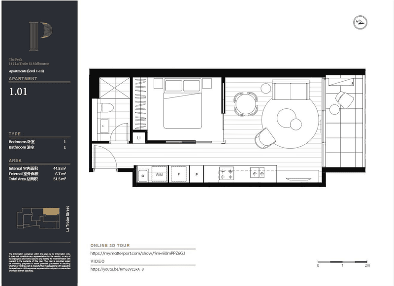 Level 17/1704/141 La Trobe Street, Melbourne, VIC 3000