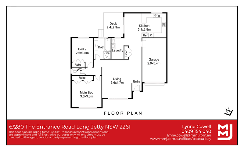 6/280 The Entrance Road, Long Jetty, NSW 2261