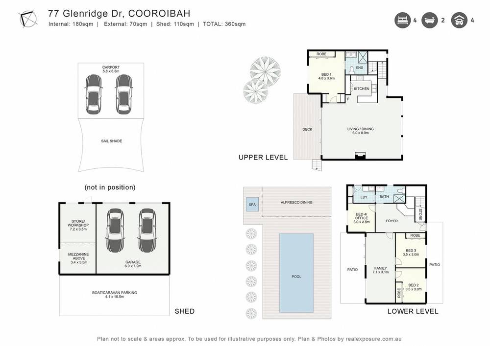 77 Glenridge Drive, COOROIBAH, QLD 4565