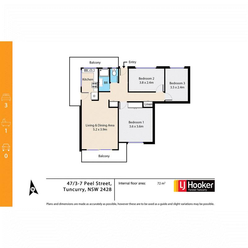 47/3-7 Peel Street, TUNCURRY, NSW 2428