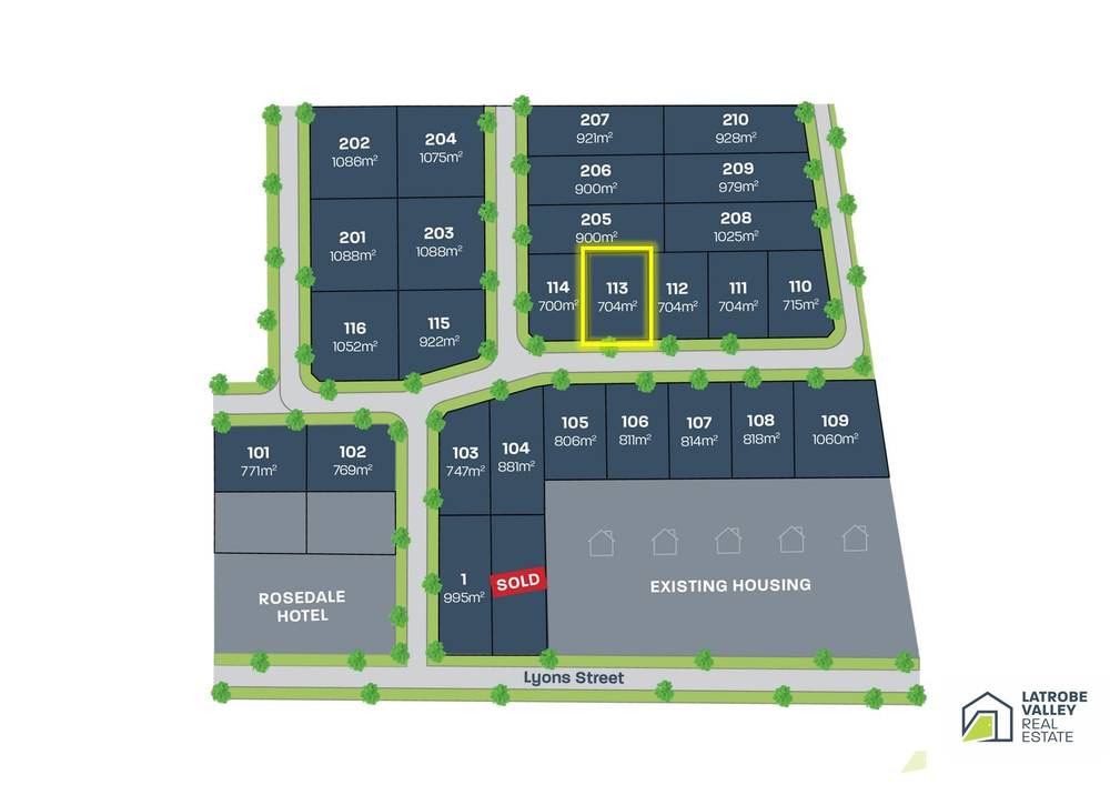 Lyons Street, Rosedale, VIC 3847