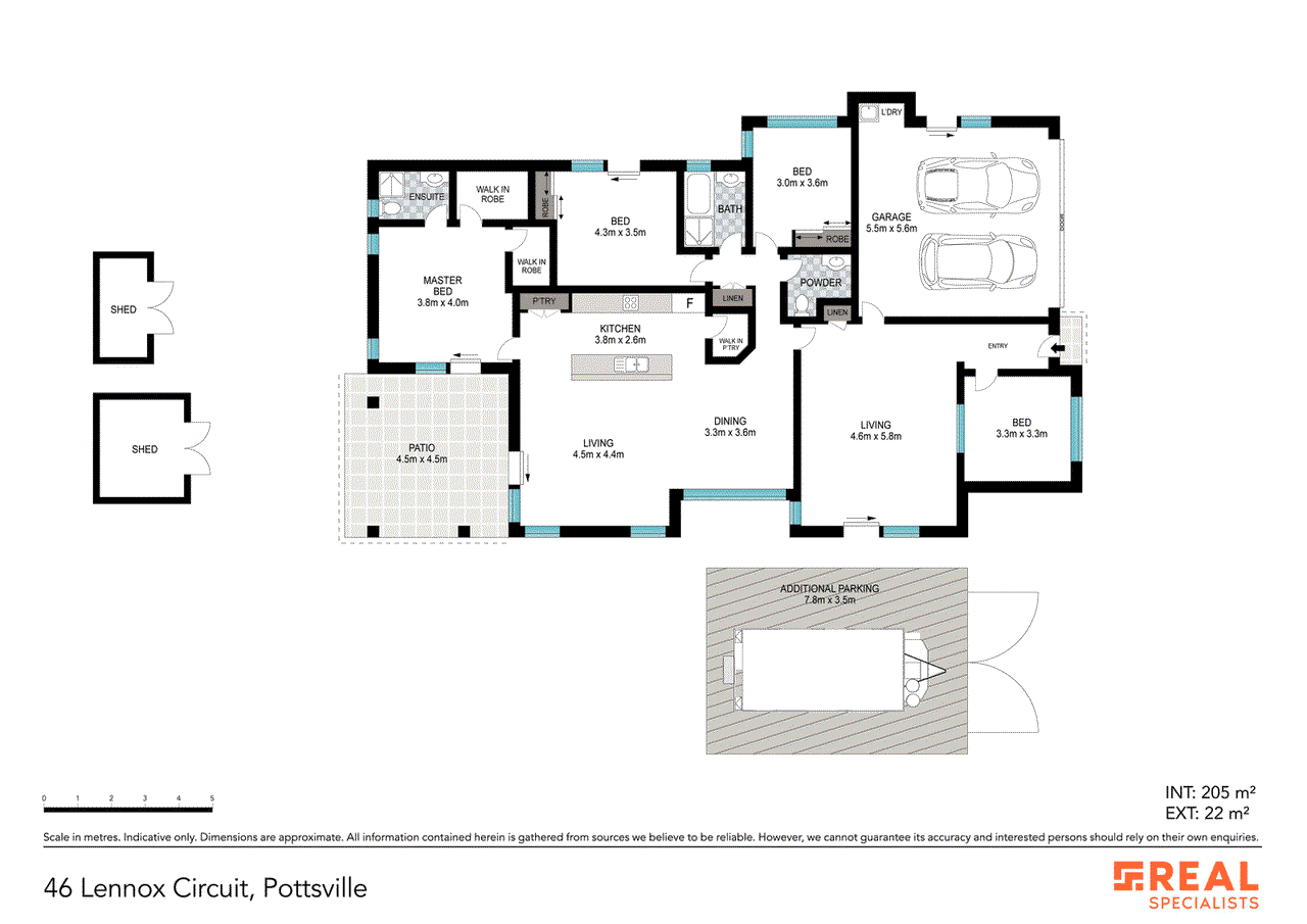 46 Lennox Circuit, POTTSVILLE, NSW 2489