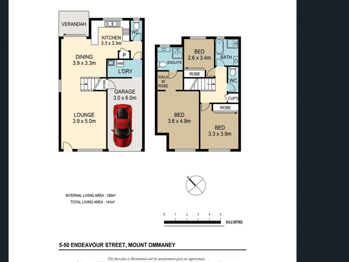 Unit Unit 5/50 Endeavour Street, MOUNT OMMANEY, QLD 4074