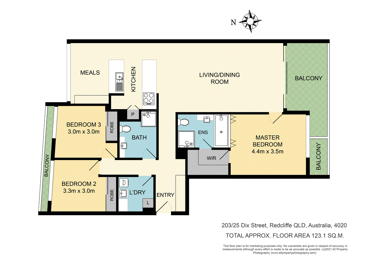 203/25-33 Dix Street, REDCLIFFE, QLD 4020