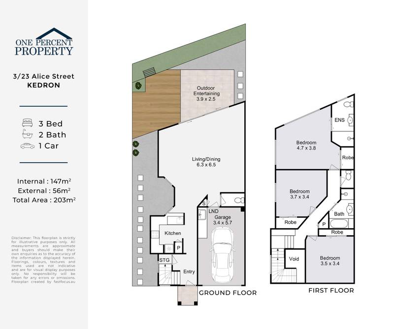 3/23 Alice Street, KEDRON, QLD 4031