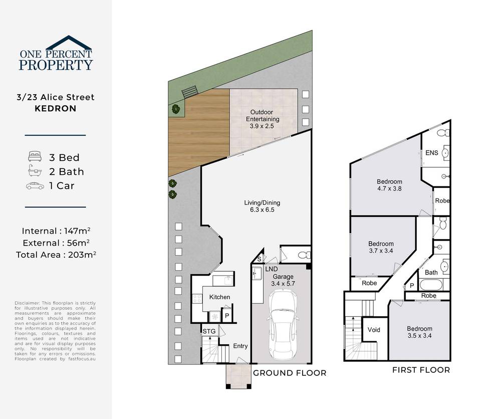 3/23 Alice Street, KEDRON, QLD 4031