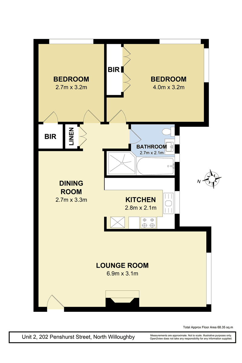 2/202 Penshurst Street, WILLOUGHBY, NSW 2068