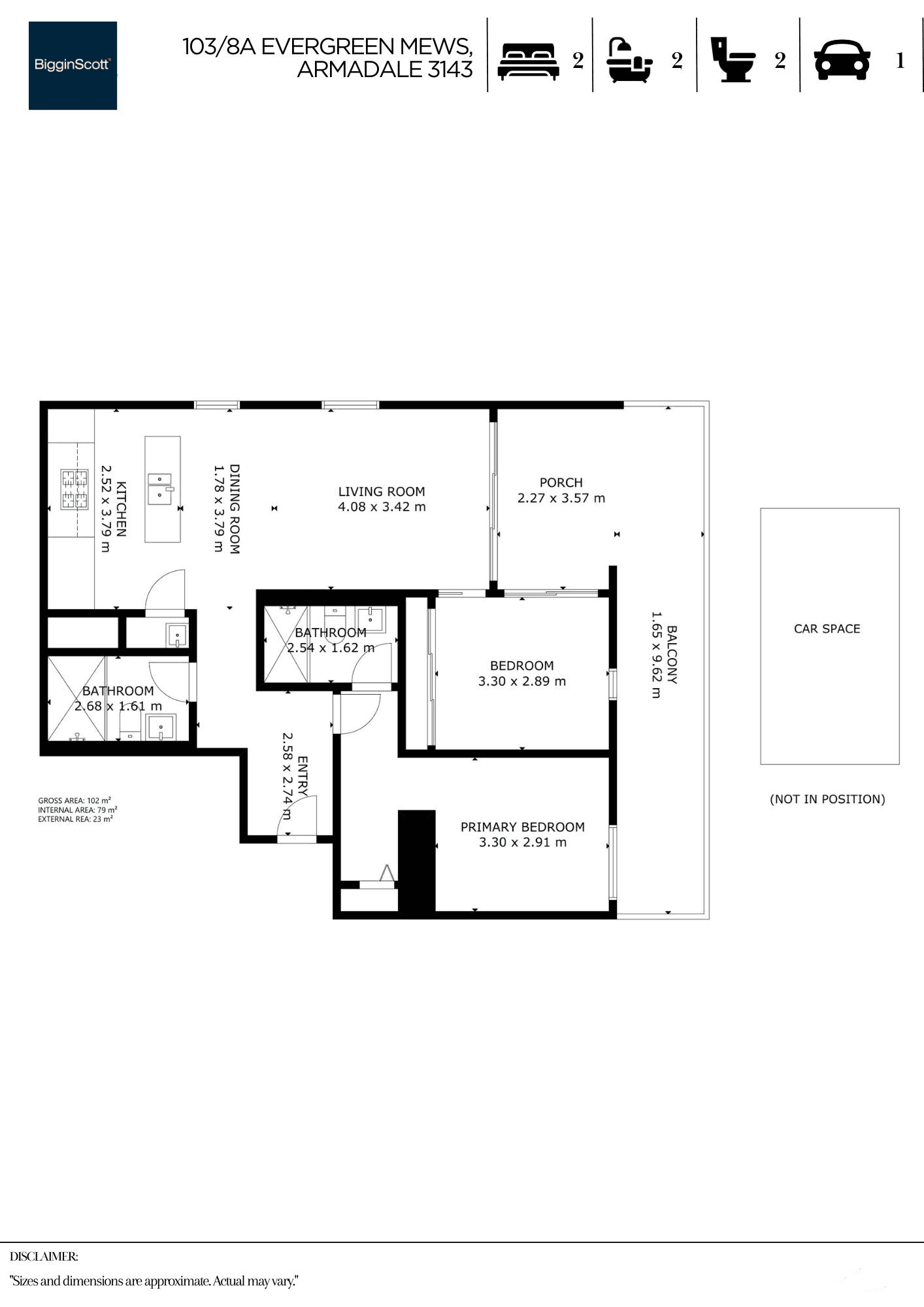 103/8A Evergreen Mews, ARMADALE, VIC 3143